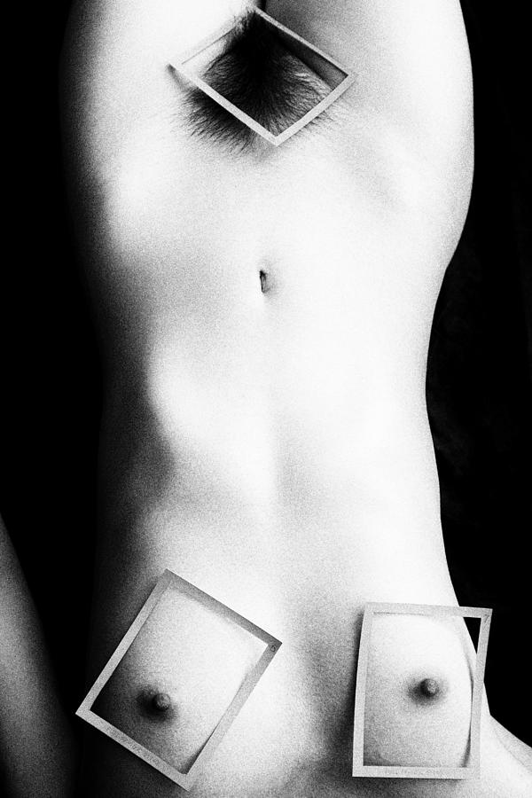 Nude Photograph - Polaroids by David Mccracken