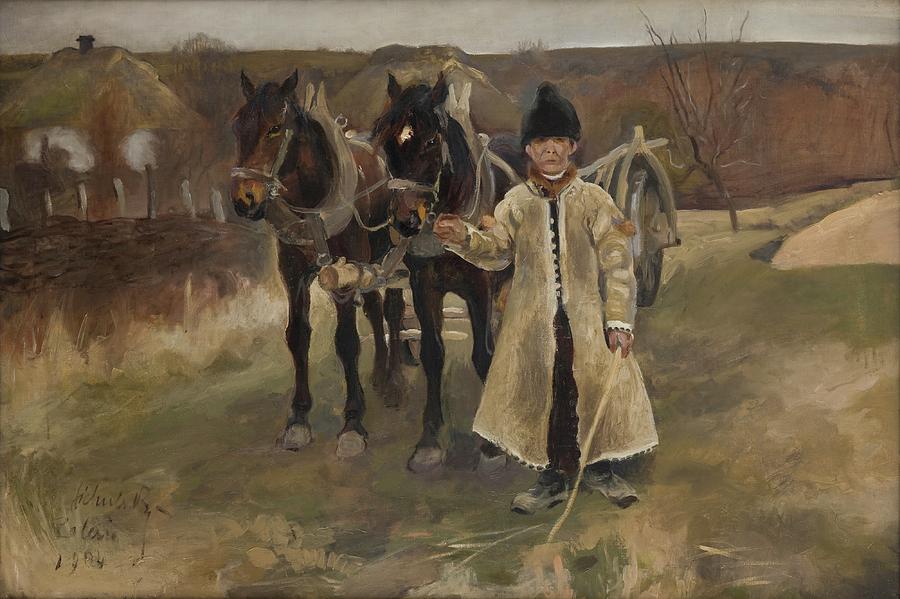 Polesie Painting by Kazimierz Sichulski Polesie Painting by Kazimierz Sichulski