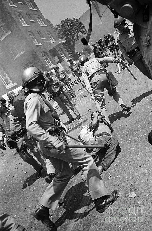 Police Dragging Protesters Away Photograph by Bettmann Police Dragging Protesters Away Photograph by Bettmann
