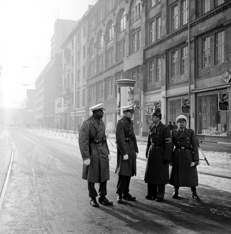 Policemen Photograph by Bert Hardy