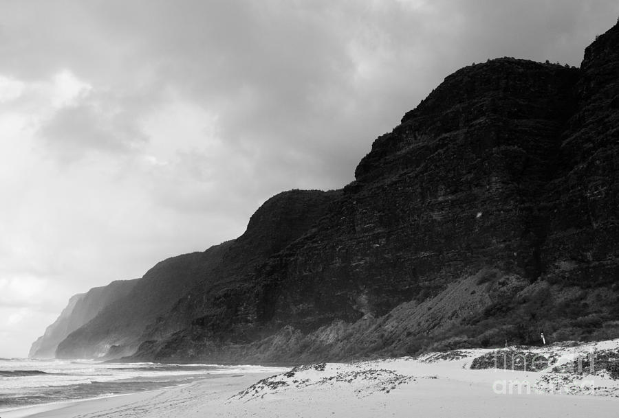 Polihale Cliffs Photograph by Debra Banks