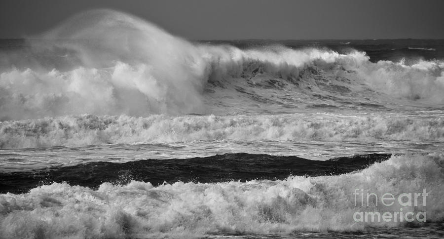 Polihale Waves Photograph by Debra Banks