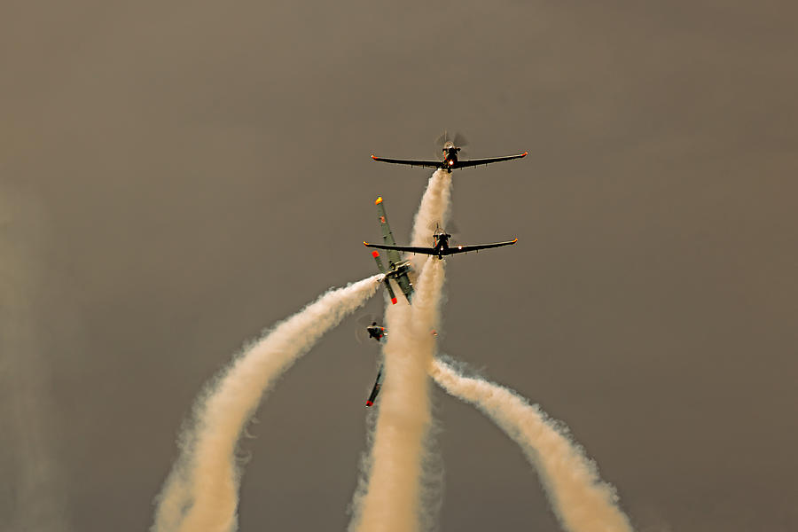 Polish Acrobatic Team Photograph by Massimo Mei