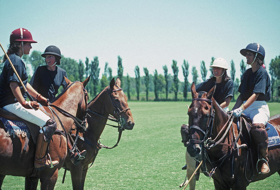 Polo In Argentina Photograph by Slim Aarons