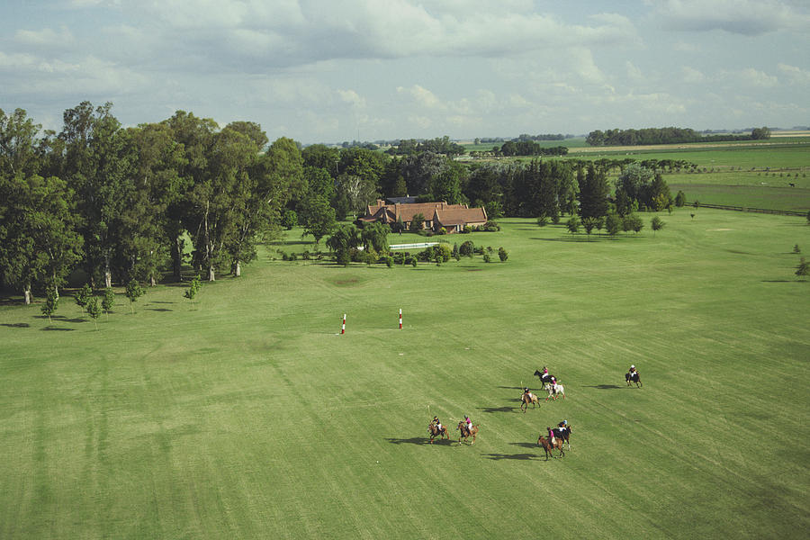 Polo Match Photograph by Slim Aarons