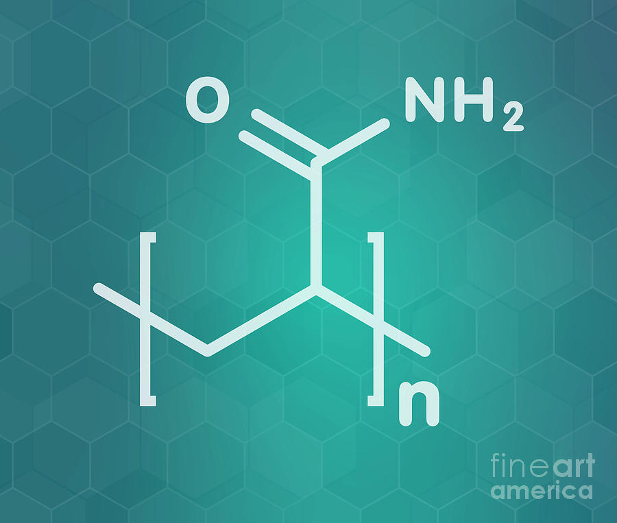 Polyacrylamide Polymer Chemical Structure Photograph by Molekuul ...