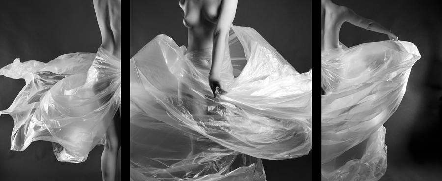 Nude Photograph - Polyethylene Dance by Magnusphotos