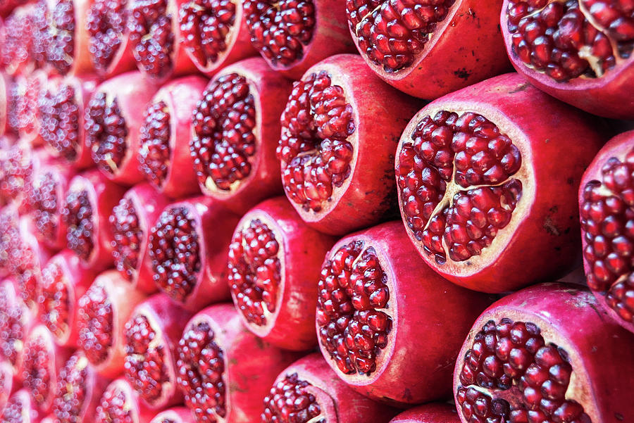 Pomegranates Photograph by Sergey Simanovsky