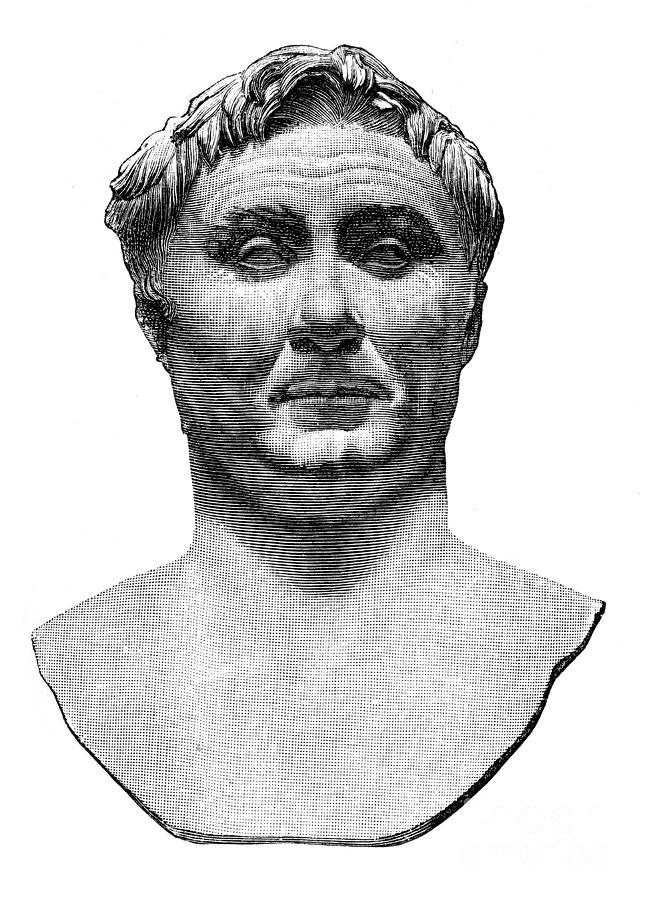 Pompeius Magnus, Roman Military Drawing by Print Collector
