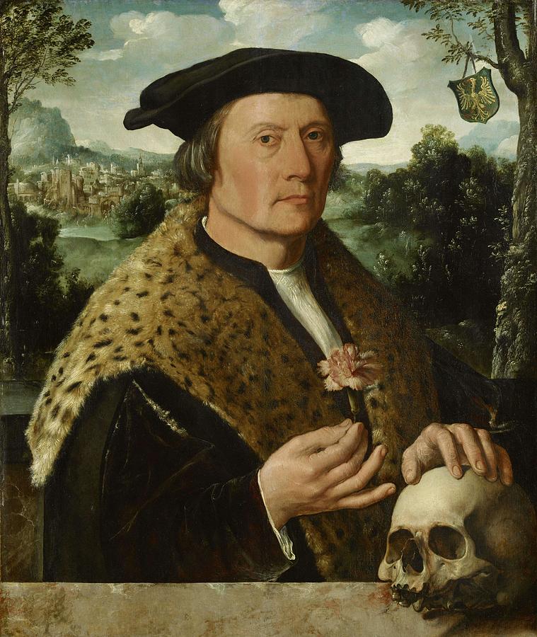 Pompeius Occo. Pompeius Occo -1483-1537-, Banker, Merchant and Humanist. Painting by Dirck Jacobsz