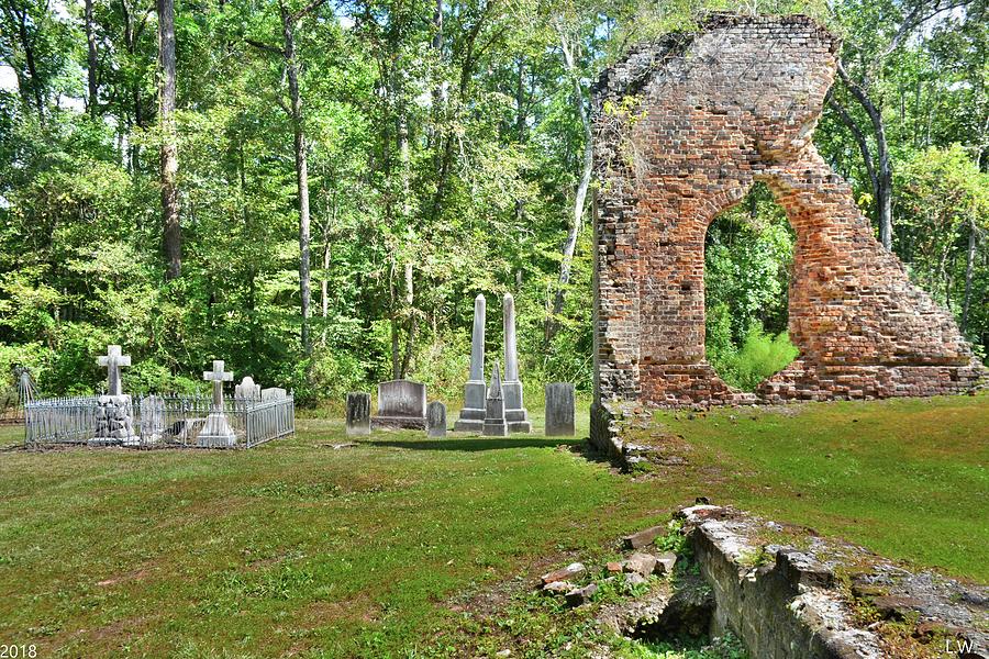 Pon Pon Chapel Of Ease And Cemetery Jacksonboro South Carolina Photograph by Lisa Wooten