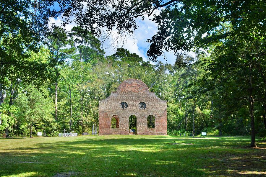Pon Pon Chapel Of Ease Jacksonboro South Carolina 4 Photograph by Lisa Wooten
