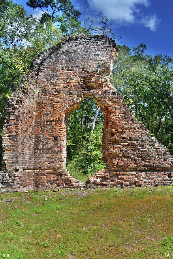 Pon Pon Chapel Of Ease Ruins Jacksonboro South Carolina Photograph by Lisa Wooten