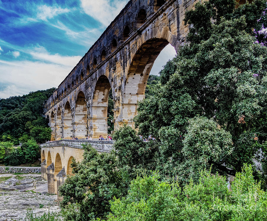 Pont du Gard Photograph by Thomas Marchessault