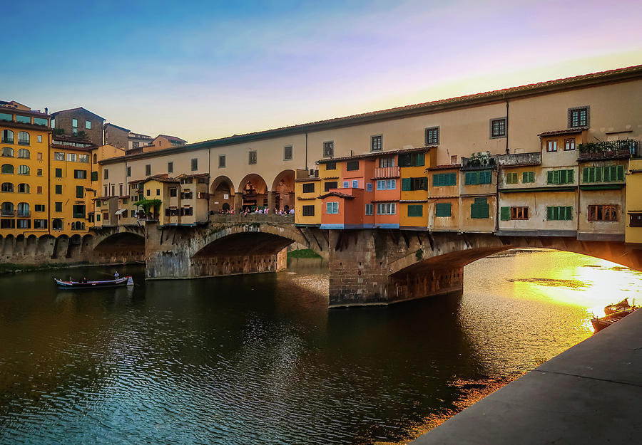 Ponte Vecchio Bridge Italy by Robert Blandy Jr Ponte Vecchio Bridge Italy by Robert Blandy Jr