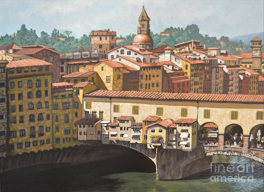 Ponte Vecchio Painting by Dan Remmel