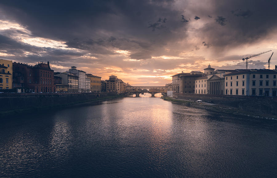 Ponte Vecchio, Florence, Italy Photograph by Jorge Grande Sanz
