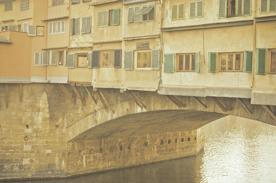 Ponte Vecchio Over Arno River Photograph by G.g.bruno