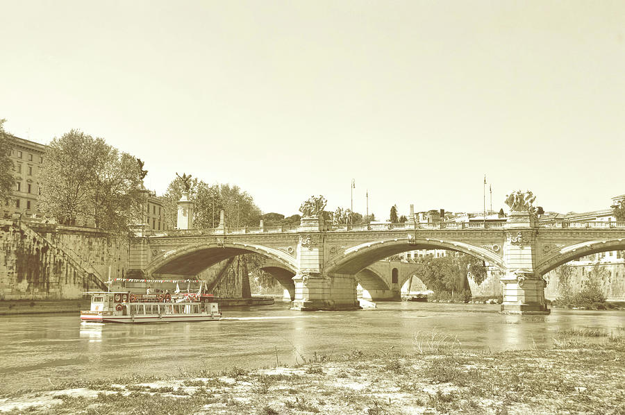 Ponte Vittorio Emanuele II Photograph by JAMART Photography