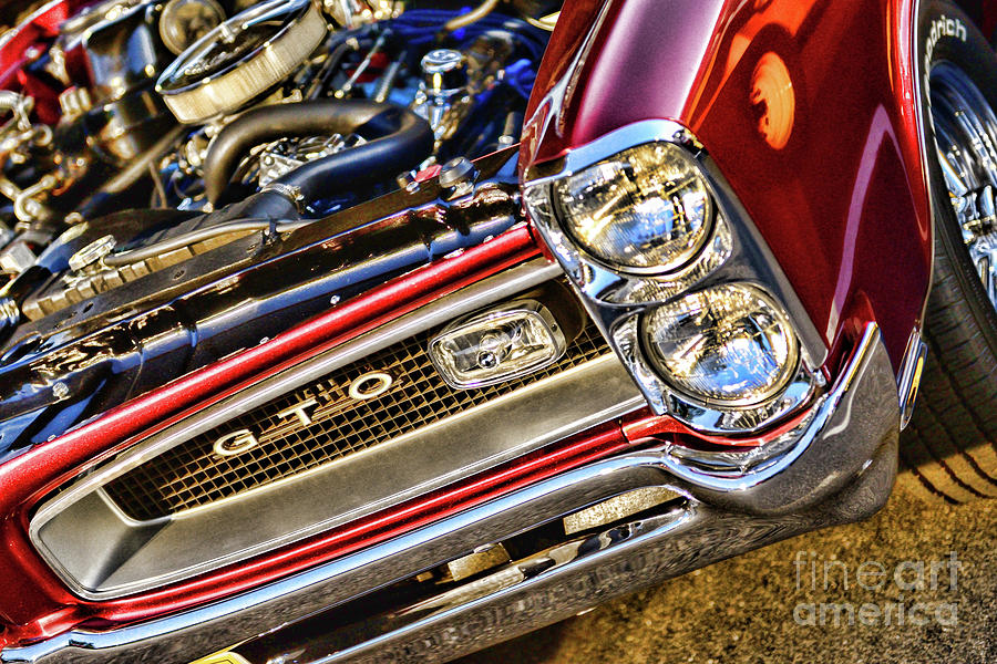 Pontiac GTO American Muscle Car Photograph by Paul Ward