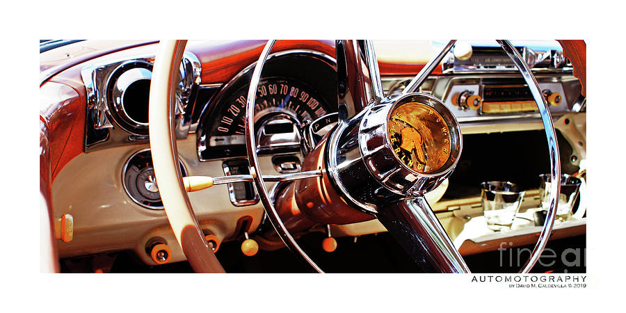 Pontiac Star Chief Cockpit Digital Art by David Caldevilla