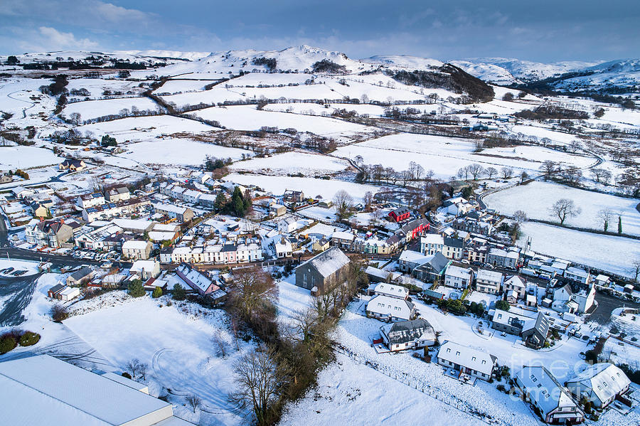 Welsh Landscape Photograph - Pontrhydfendigaid Wales In The Snow by Keith Morris Welsh Landscape Photograph - Pontrhydfendigaid Wales In The Snow by Keith Morris