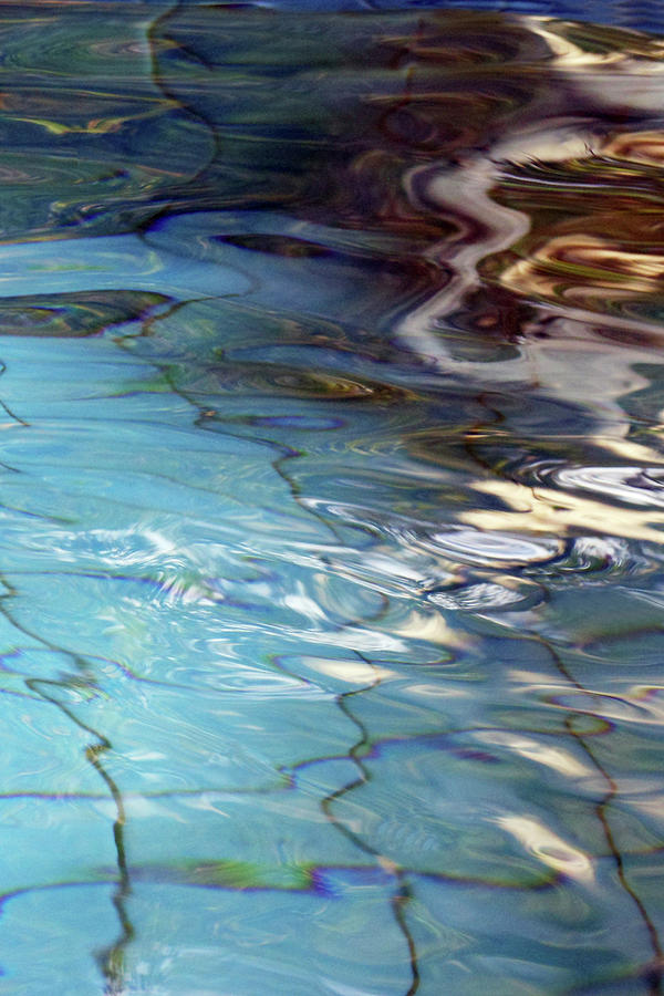 Pool Abstraction #1 by Deborah Ann Good Pool Abstraction #1 by Deborah Ann Good