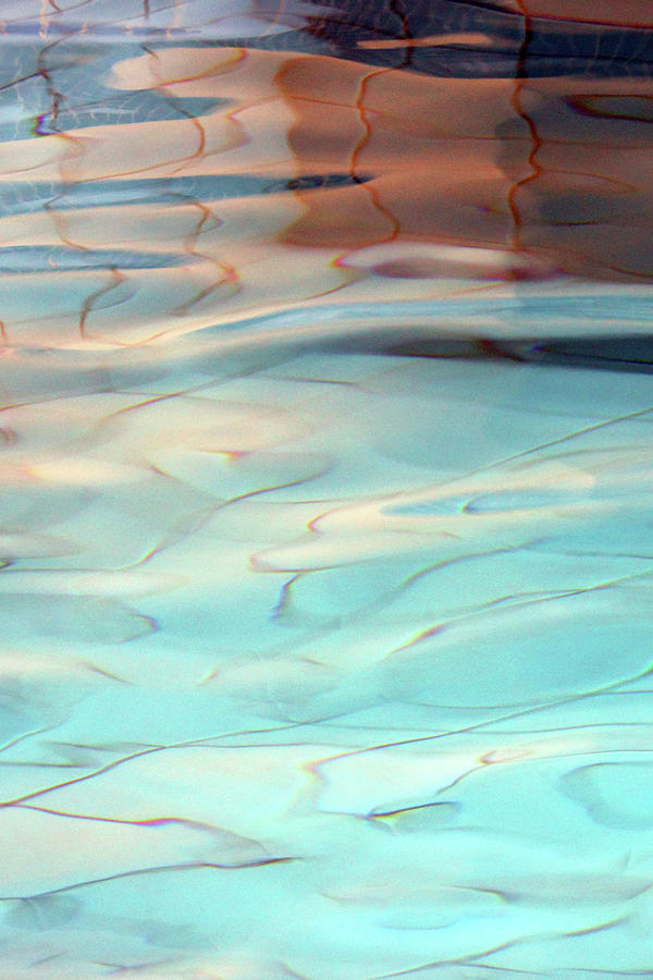 Pool Abstraction 2 Photograph by Deborah Ann Good
