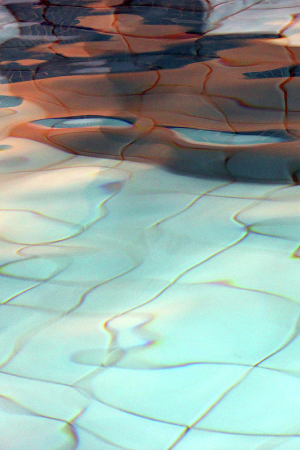 Pool Abstraction 3 Photograph by Deborah Ann Good