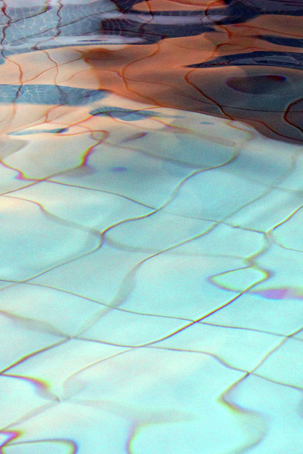 Pool Abstraction #4 Photograph by Deborah Ann Good
