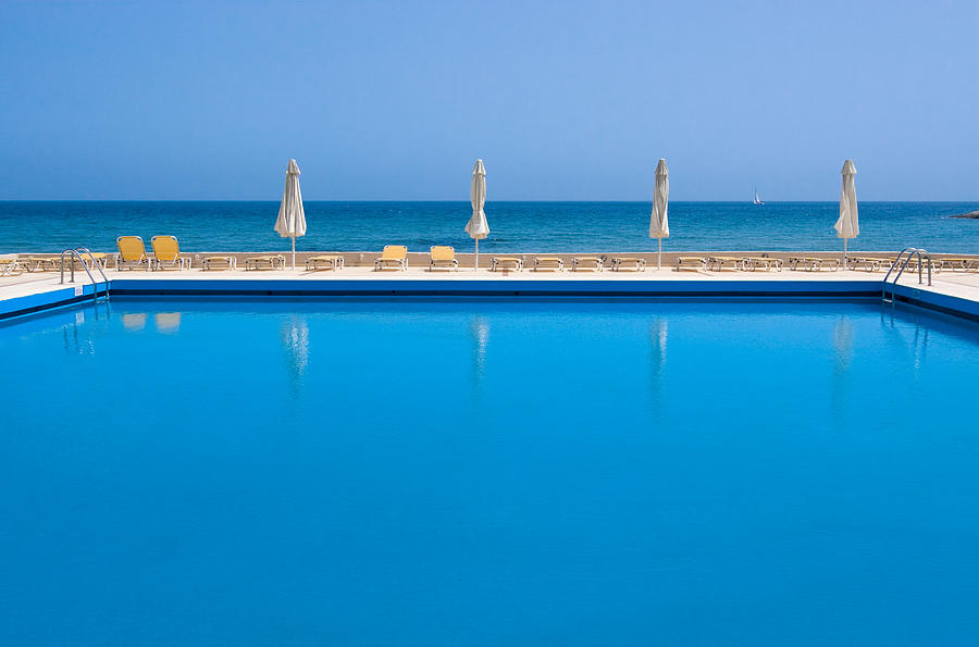 Pool Near The Sea Photograph by Mixmike