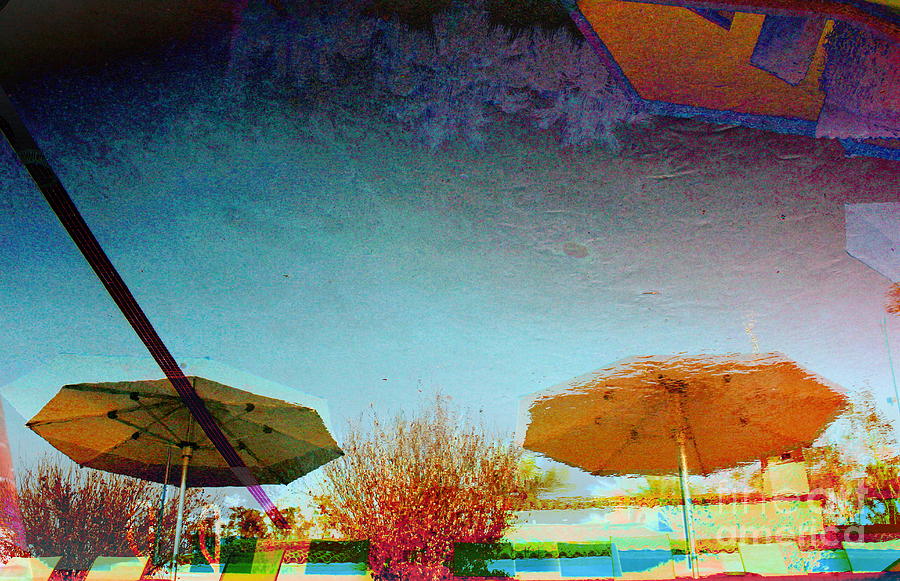 Pool Umbrellas Photograph