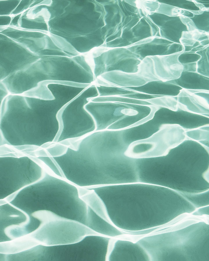 Abstract Photograph - Pool Yin Yang by Lupen Grainne