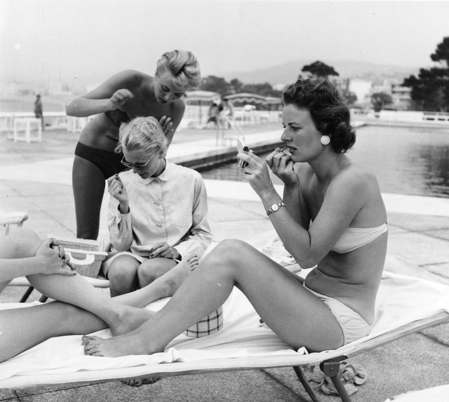 Poolside Photograph by Bert Hardy