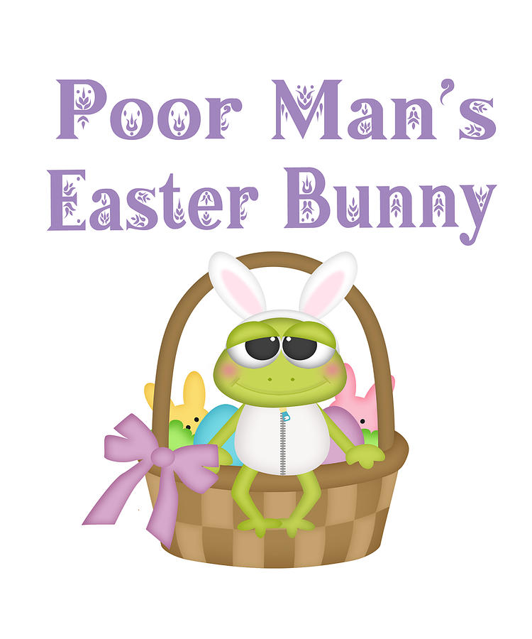 Poor Mans Easter Frog Bunny Easter Bunny Gifts by Your GiftShoppe
