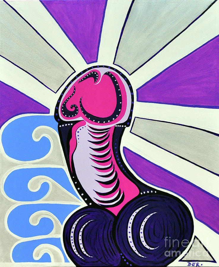 Pop art Penis iPhone 7 Plus Case by Davids Digits - Fine Art America