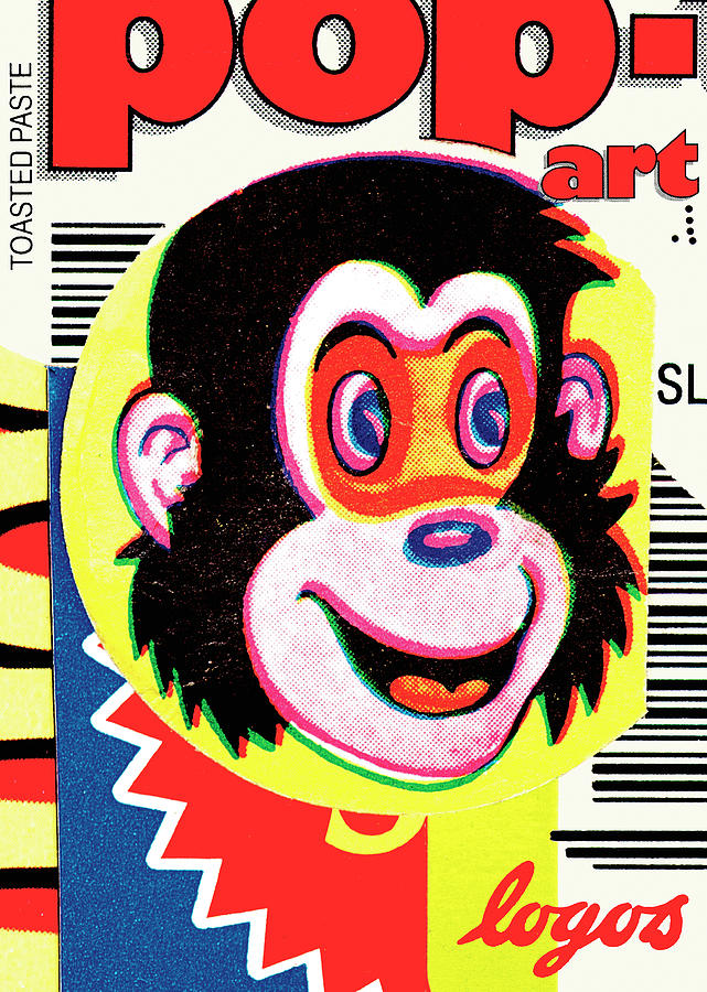 Jungle Drawing - Pop-monkey by CSA Images