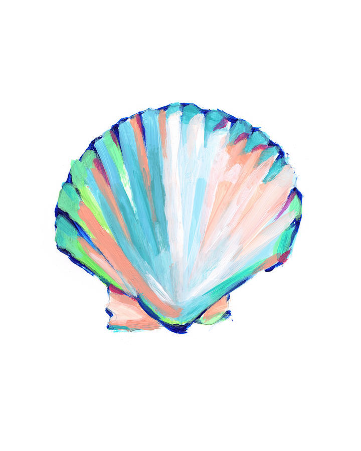 Pop Shell Study IIi Painting by Ethan Harper