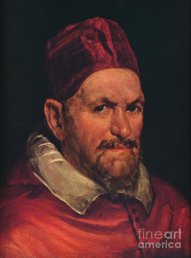 Pope Innocent X Drawing by Print Collector