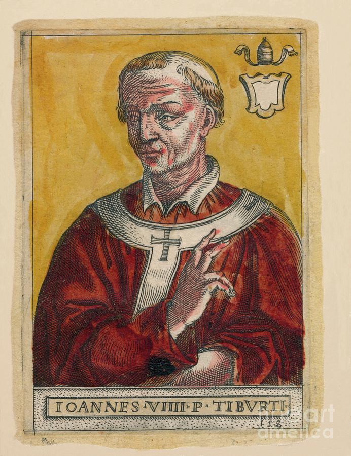 Pope John Ix Creator Unknown Drawing by Print Collector