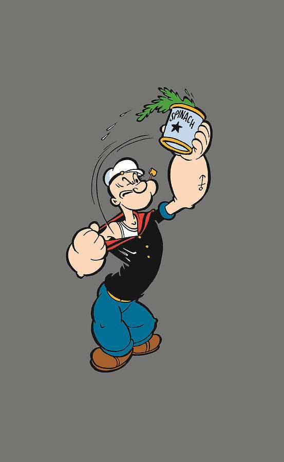 Popeye Digital Art by Nicolle Alecta