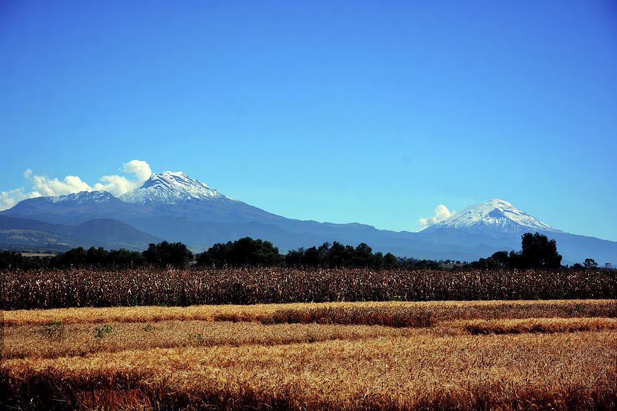 Popocatepetl and Iztaccihuatl Photograph by Phillip Segura