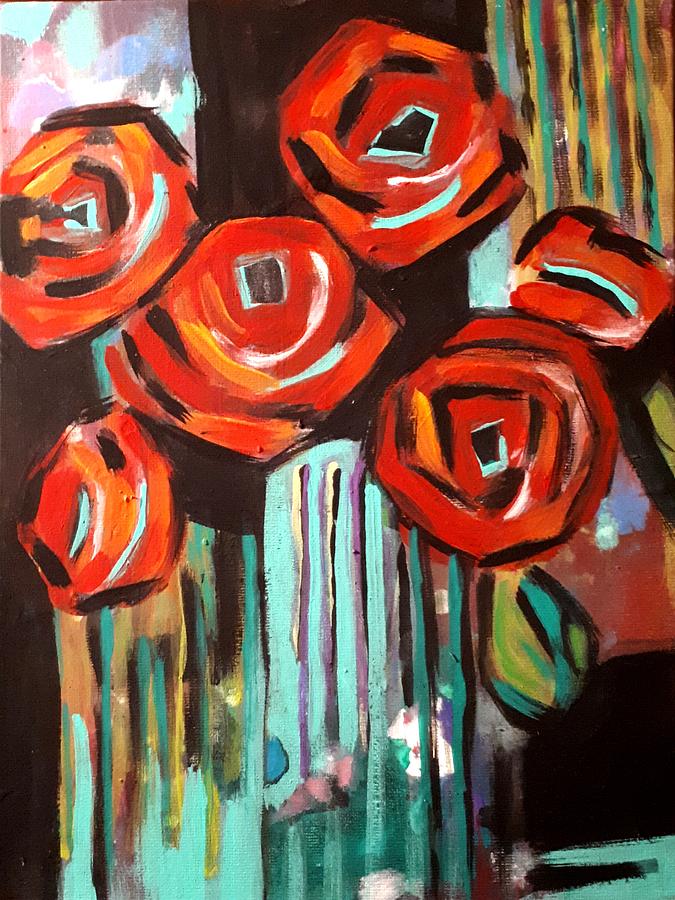 Poppy Abstract by Nikki Dalton Poppy Abstract by Nikki Dalton