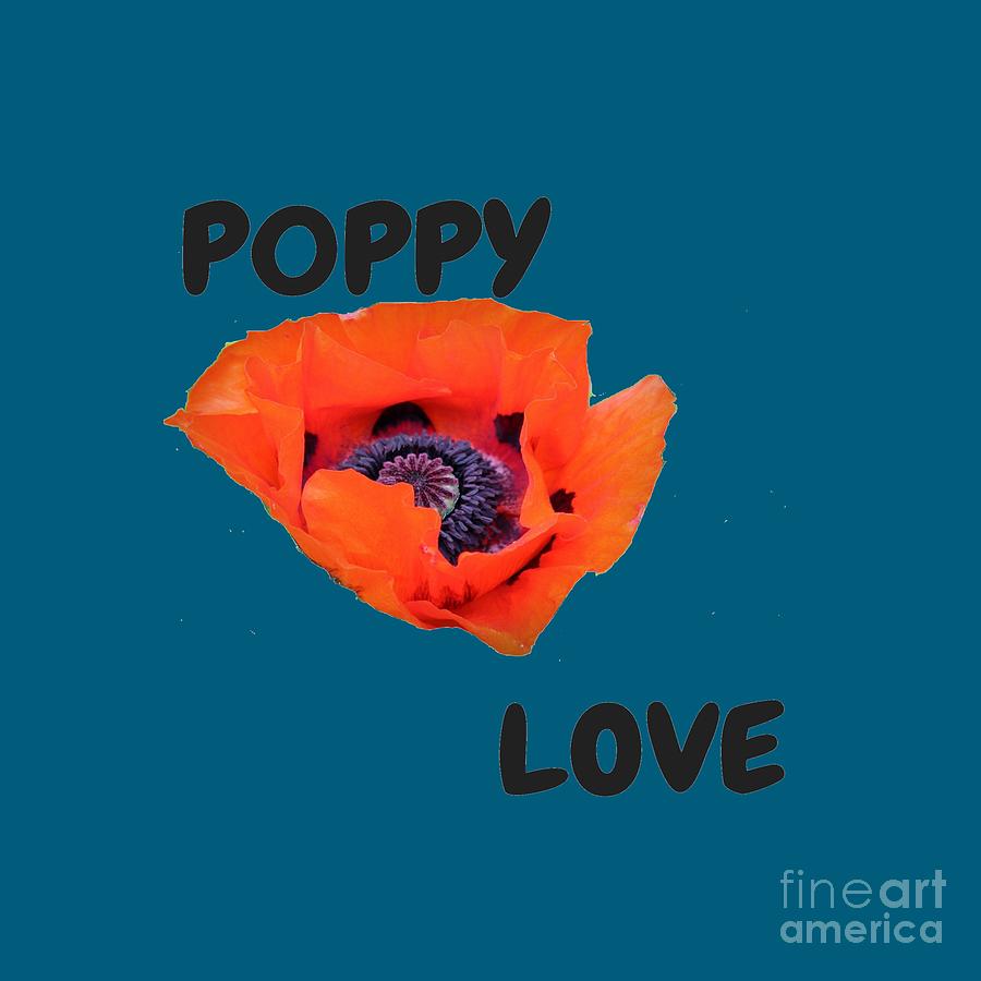 Poppy Love Too Digital Art by Denise Morgan