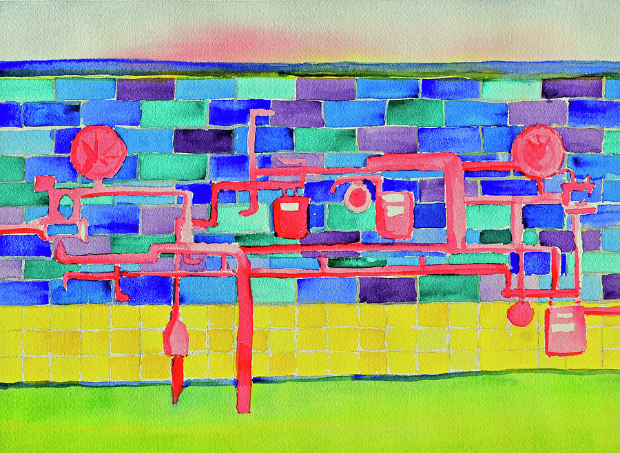 Popsicle Red Gas Meters by Paul Thompson Popsicle Red Gas Meters by Paul Thompson