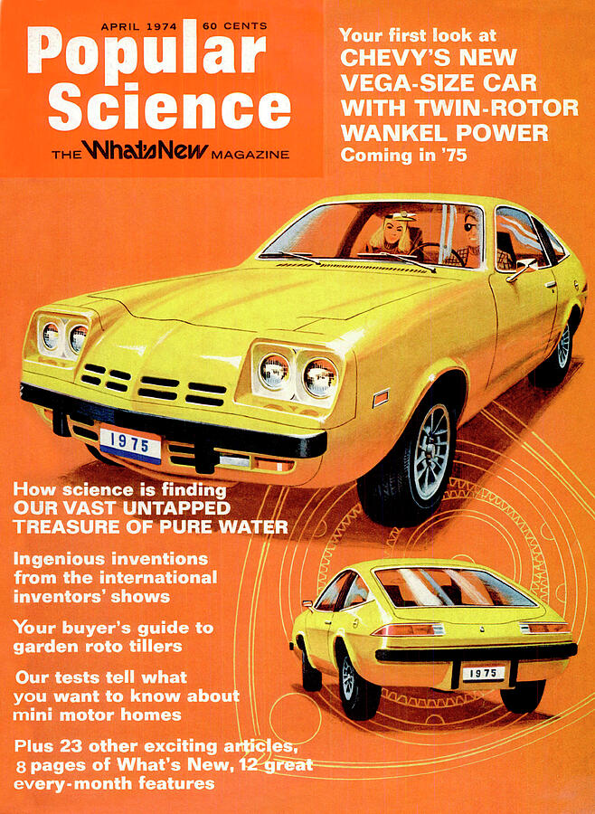Popular Science Magazine Cover April 1974 Drawing by Popular Science Popular Science Magazine Cover April 1974 Drawing by Popular Science