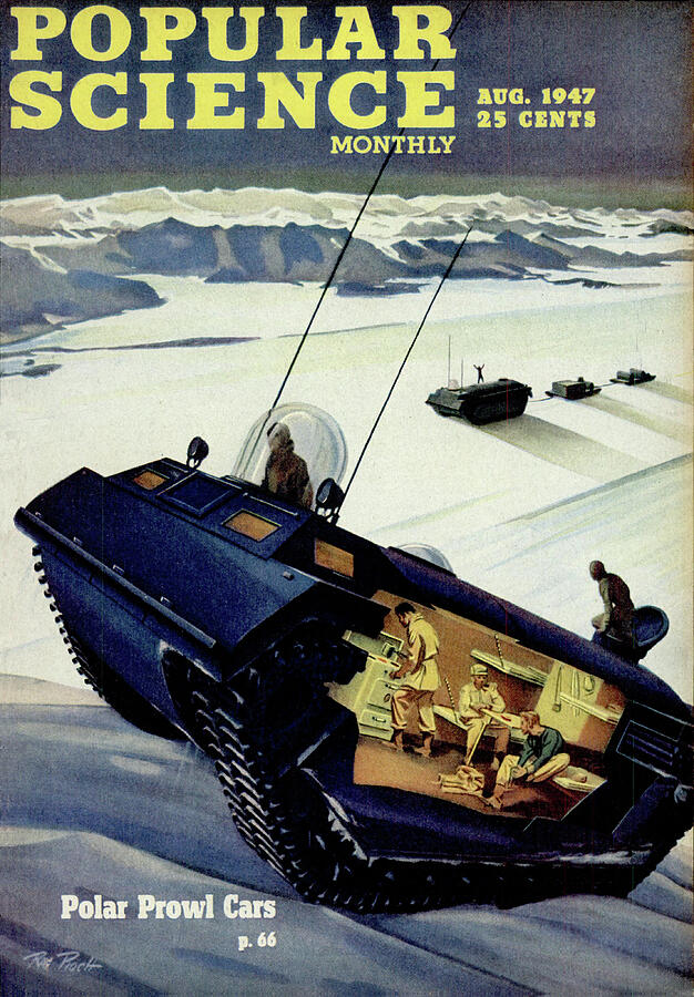 Popular Science Magazine Cover August 1947 Drawing by Popular Science Popular Science Magazine Cover August 1947 Drawing by Popular Science