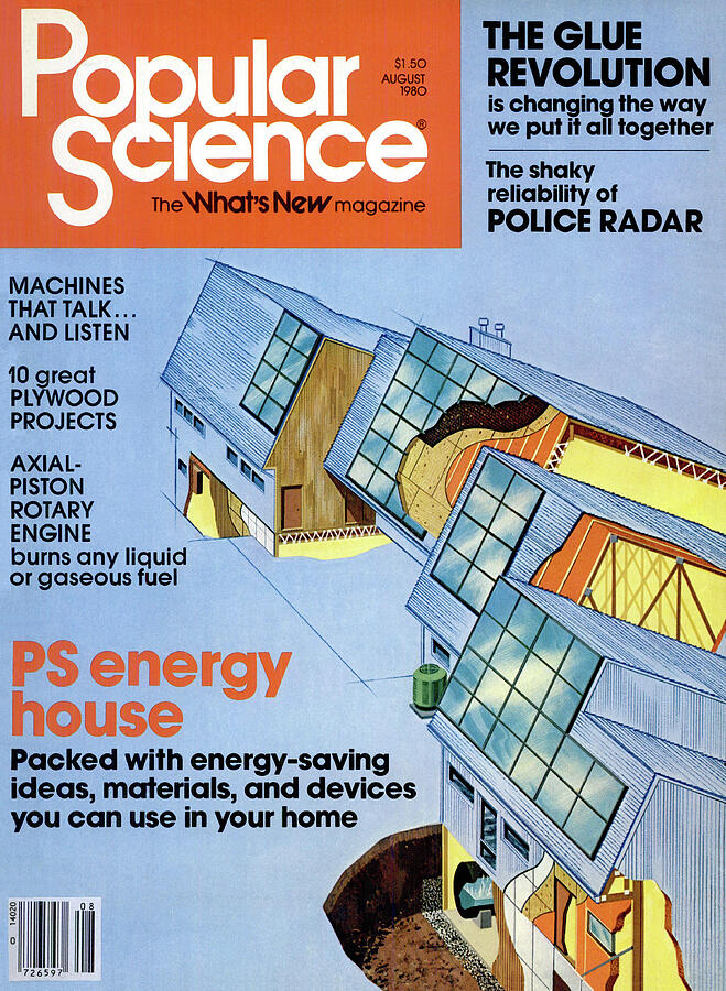 Popular Science Magazine Cover August 1980 Drawing by Popular Science Popular Science Magazine Cover August 1980 Drawing by Popular Science