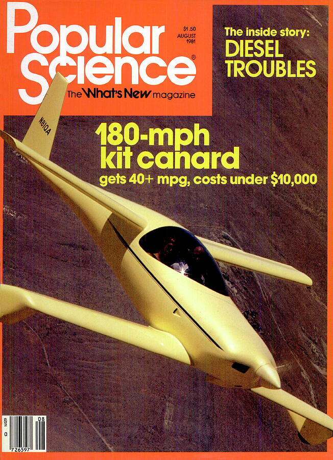 Popular Science Magazine Cover August 1981 Photograph by Popular Science Popular Science Magazine Cover August 1981 Photograph by Popular Science