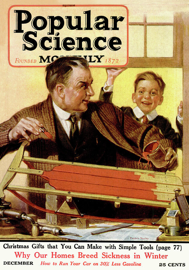 Popular Science Magazine Cover December 1929 Digital Art by Popular Science Popular Science Magazine Cover December 1929 Digital Art by Popular Science